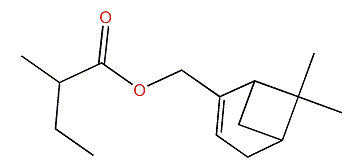 (6,6-Dimethylbicyclo[3.1.1]hept-2-en-2-yl)-methyl 2-methylbutanoate